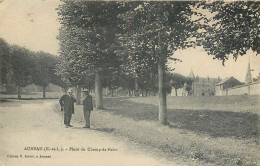 28 - AUNEAU - Place Du Champs De Foire En 1923 - Auneau