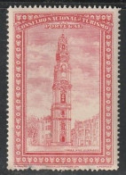 Vignette/ Vinheta, Portugal - 1930, Conselho Nacional De Turismo. Torre Dos Clérigos, Porto -||- MNH, Sans Gomme - Emissioni Locali