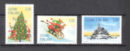 Finland 1998  Christmas   Mi  1457-1459 MNH(**) - Brieven En Documenten