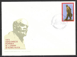POLOGNE. N°2089 De 1973 Sur Enveloppe 1er Jour. Lénine. - Lenin