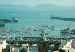 CPM-GUERNSEY - ST. PETER PORT _ Vue Panoramique -SUP_*2 SCANS. - Guernsey