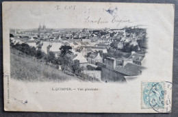 CPA 29 QUIMPER - Vue Générale - Edit. Laussedat 1 Précurseur -  Réf. T 212 - Quimper