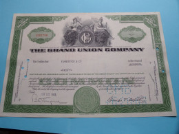 THE GRAND UNION COMPANY - Shares - N° 0201750 - Anno 1963 ( See / Voir Scan) USA ! - S - V