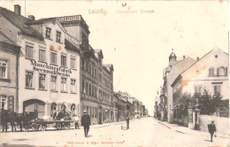 LEISNIG Chemnitzer Straße Maschinenfabrik Herrmann & Barduhn 1906 Verladung Eines Kartoffelroders 4.9.1910 Gelaufen - Leisnig