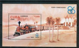 Cuba 1986. Yvert Block 94 ** MNH. - Blokken & Velletjes