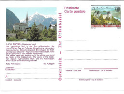 2357l: Österreich 1988, Dorner: Bildpostkarte 5710 Kaprun, Motiv Kitzsteinhorn... ** - Kaprun