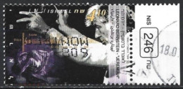 Israel 1995. Scott #1226 (U) Jewish Composer, Symphony No. Jeremiah, By Leonard Bernstein - Used Stamps (with Tabs)