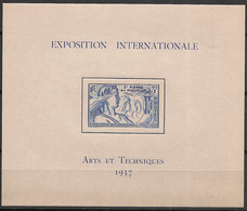 SPM - 1937 - Bloc Feuillet BF N°Yv. 1 - Exposition Internationale - Neuf Luxe ** / MNH / Postfrisch - Blocs-feuillets