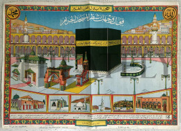 SAUDI ARABIA | MECCA / MAKKAH AL-MUKARRAMAH | KAABA | FAITH / RELIGION / ISLAM / MUSLIM | LARGE POSTER - Islam