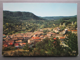 CP 83 Var  SALERNES  - Vue Générale Du Village , En Haut à Droite Les Vestiges Ruines Du Château  1970 - Salernes