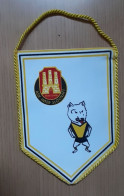 Vintage Pennant Football Soccer Club ASK INTER Bratislava Slovakia 135x180mm - Habillement, Souvenirs & Autres