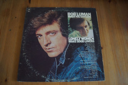 BOB LUMAN WHEN YOU SAY LOVE DOUBLE LP AMERICAIN 1972 COUNTRY VALEUR+ - Country & Folk