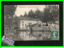 BAGNEAUX - Moulin De Portonville (recto Verso) - Bagneaux Sur Loing