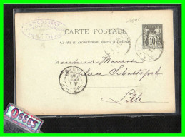 Lot De Quatorze Entiers Postaux Carte Postale Avant1900 (rectos Versos) - Lots Et Collections : Entiers Et PAP