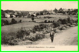 MELLE (Deux Sèvres) Vue Générale (recto Verso) - Melle