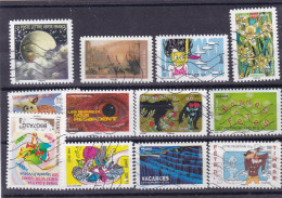 LOT DE  TIMBRES  DEVERS DE FRANCE . OB . - Collections (sans Albums)