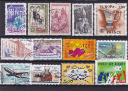 LOT DE  TIMBRES  DEVERS DE FRANCE . OB . - Collections (sans Albums)