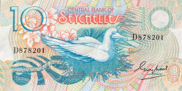 Seychelles 10 Rupees, P-28 (1983) - XF - Seychelles