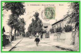  CORMEILLES - Route De PONTOISE (recto Verso) - Cormeilles En Parisis