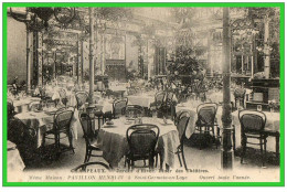 CHAMPEAUX Paris Jardin D'Hiver.Diner DesThéatres.Même Maison à St.Germain..(recto Verso) - Restaurants
