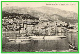  Vue Sur Monaco Et LE Port , Prise De Monaco (recto Verso) - Hafen