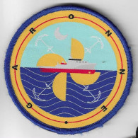 CB86 - MARINE FRANÇAISE - PATCH -BSAM GARONNE (VELCRO Au DOS) - Ecussons Tissu