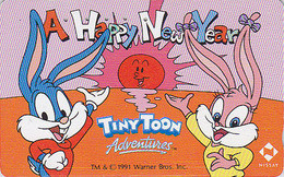 TC JAPON / 110-011 - BD COMICS - LAPIN BUGS BUNNY * NEW YEAR *  RABBIT Tiny Toon Nissay JAPAN Phonecard Assu - 19852 - Comics