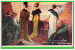 -Exposition De Turin1911.Une Loge à L'Opéra Comique En1911( Fourrures Révillon Frères)(recto Verso) - Ausstellungen