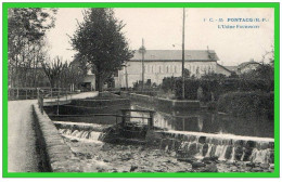 35- PONTACQ - L'Usine Fouriscot.. (recto Verso) - Pontacq