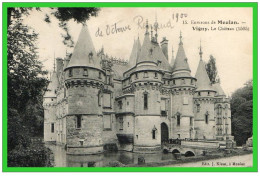 -15-Environs De Meulan-Vigny.le Château..(1505) (recto Verso) - Vigny