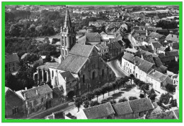 -7-EN AVION AU DESSUS DE..CERGY-(S.et O.)-L'Eglise St.Christophe(recto Verso) - Cergy Pontoise