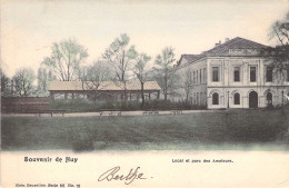 BELGIQUE - Souvenir De Huy - Local Et Parc Des Amateurs - Colorisé - Nels - Carte Postale Ancienne - Huy