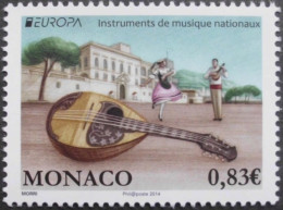 Monaco   Europa   Cept    Musikinstrumente    2014 ** - 2014