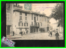 HASPARREN (B.P.) Place De L'Eglise (recto Verso) - Hasparren