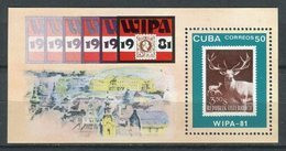 Cuba 1981. Yvert Block 66 ** MNH. - Blocks & Sheetlets