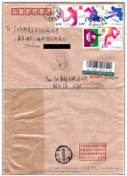 CHINA Chine 2013 Guangzhou Cover Olympic Games London 2012 Poste Restante - Lettres & Documents
