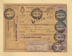 Italie - Bulletin D Expedition - Colis Postaux - Pistoia - 1925 - Postpaketten