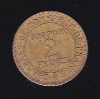 Jeton Pour 2 Francs - Chambres De Commerce De France (Commerce Industrie ) Année 1922 - Altri & Non Classificati