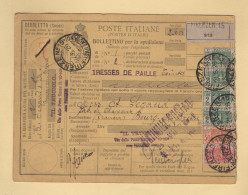 Italie - Bulletin D Expedition - Colis Postaux - Firenze - 1926 - Paketmarken