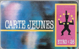 -CARTE-JEUNES -ADHERENT1992-EURO 26-BE - Otros & Sin Clasificación