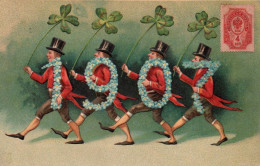 Nouvel An 1907 - Cpa Illustrateur Gaufrée Embossed - Fête Voeux - New Year