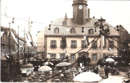 MEERANE Sachsen Erzgebirge Stadtfest 1930 Original Private Fotokarte Belebt Marke Abgefallen Sonst TOP-Erhaltung - Meerane