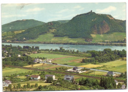 Blick über Den Rhein Auf Petersberg Drachenberg Und Drachenfels - Drachenfels