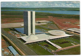 Brasilia - Brasil - Vista Aérea Do Congresso - - Brasilia