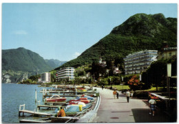 Lugano - Paradiso - Panorama Con Monte S. Salvatore - Paradiso