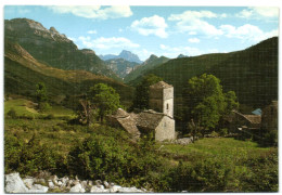 Nerin - Pirineo Aragones - Al Fondo Sestrales Y Pena Montanesa - Huesca