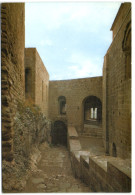 Loarre - Castillo Romanico - Vista Inetrior Ventaneles Ajimezados - Huesca
