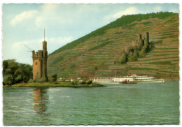 Der Mäusetrum Und Ruine Ehrenfels Am Rhein - Rheingau