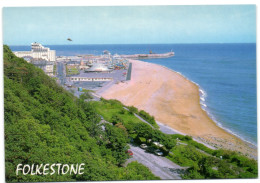 Folkestone - Lower Sandgate Road And Beach - Folkestone