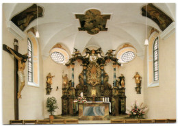 Innenraum Der Giersbergkapelle - Altar Mit Figuren Von Matthias Faller - Kruzifix - Kirchzarten